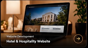 Hotel and hospitality website project